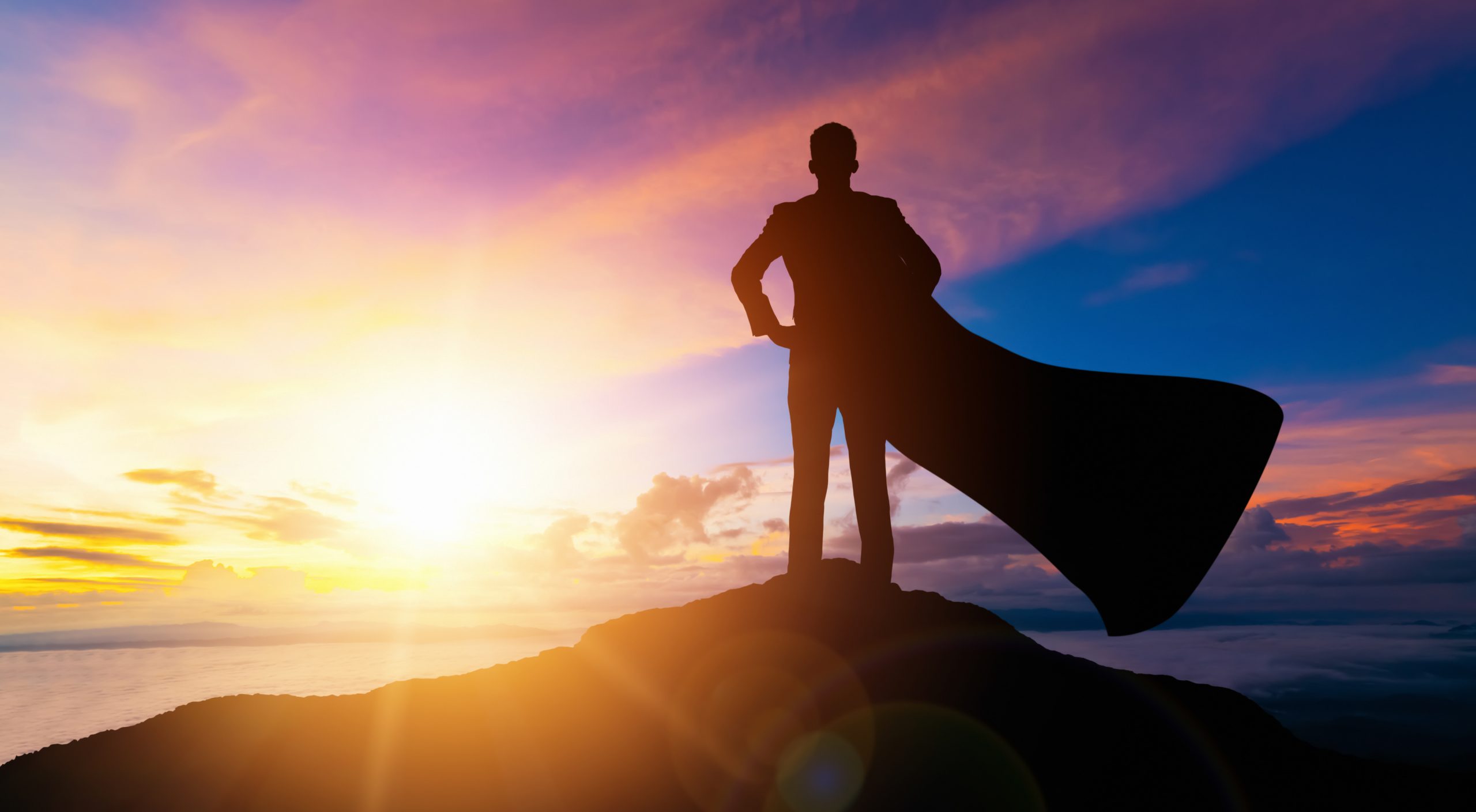 Achievement and Business Goal Success Concept.